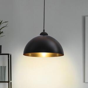 B.K. Licht Lampada a sospensione Goldi, dimmerabile, Nero, Soggiorno / Sala da pranzo, Metallo, Lampada a sospensione