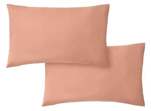 Federe per cuscino in set in percalle di cotone 2 pz 50x75 cm Cotton Percale – Bianca