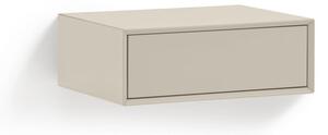 Comodino color crema da parete Platt – Teulat
