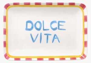 Piatto da portata Dolce Vita New Milk & C Viva L'Italia