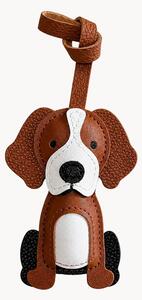 Portachiavi in pelle vegana fatto a mano Beagle