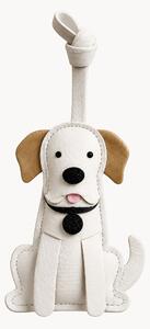 Portachiavi in pelle vegana fatto a mano Labrador