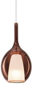 IDEAL LUX Lampada a sospensione Kalique, dimmerabile, Rame, Soggiorno / Sala da pranzo, Plastica, Moderno, Lampada a sospensione