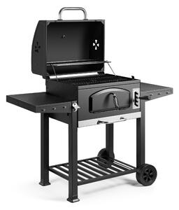 VonHaus Barbecue a Carbone XL – Barbecue Portatile a Carbonella e Affumicatore 2 in 1
