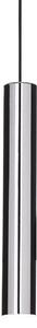 IDEAL LUX Lampada a sospensione Look, Cromo / Argento, Soggiorno / Sala da pranzo, Moderno, Lampada a sospensione