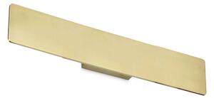 IDEAL LUX Applique da parete a LED Zig Zap, Ottone / Oro, Soggiorno / Sala da pranzo, Alluminio, Moderno, Applique a LED