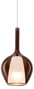 IDEAL LUX Lampada a sospensione Kalique, dimmerabile, Rame, Soggiorno / Sala da pranzo, Plastica, Moderno, Lampada a sospensione