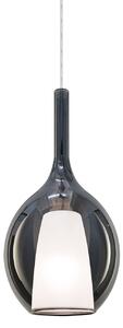 IDEAL LUX Lampada a sospensione Kalique, dimmerabile, Alluminio / Grigio / Zincato, Soggiorno / Sala da pranzo, Plastica, Moderno, Lampada a sospensione