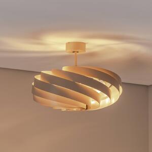 Plafoniera soffitto Vento Euluna, dimmerabile, Crema / Ambra, Soggiorno / Sala da pranzo, Metallo, Moderno, Plafoniera