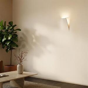 Applique da Incasso E14 FOLD DX a Libro in Gesso Pitturabile