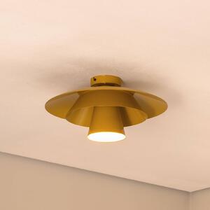 Plafoniera soffitto Plato Luminex, dimmerabile, Giallo / Arancione, Soggiorno / Sala da pranzo, Metallo, Moderno, Plafoniera