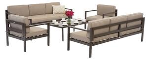 Set di mobili da giardino di lusso Porto Coffee 8 bronze Garden Point