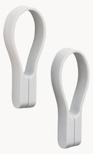 Set di 2 portasciugamani magnetici in silicone Loop