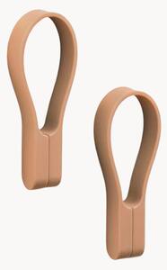 Set di 2 portasciugamani magnetici in silicone Loop