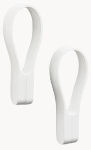 Set di 2 portasciugamani magnetici in silicone Loop