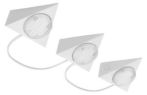 Eglo 89606 - SET 3pz Faretto KOB 1 3xGX53/7W/230V
