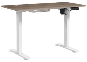 Vinsetto Scrivania elettrica sit-stand regolabile in altezza con funzione di memoria, scrivania regolabile in altezza 72-116 cm
