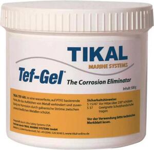 Tikal Tef Gel anticorrosione barattolo da 500 g, bianco