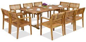 Mobili da giardino in legno Burma/Timor 10 Garden Point