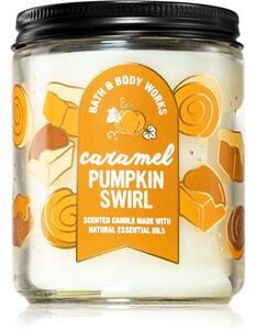 Bath & Body Works Caramel Pumpkin Swirl candela profumata II 198 g