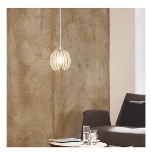 Eglo 63247 - Lampadario a sospensione con filo COSSANO PRO 1xE27/60W/230V diametro 30 cm bianco