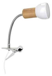 Spot-Light 2224174WF - Lampada con clip SVENDA 1xE27/60W/230V