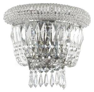 Ideal Lux - Applique di cristallo DUBAI 2xE14/28W/230V cromo lucido
