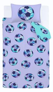 Biancheria da letto singola per bambini 135x200 cm Tie Dye Football - Catherine Lansfield