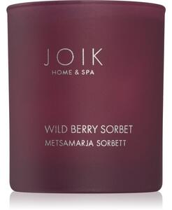 JOIK Organic Home & Spa Wild Berry Sorbet candela profumata 150 g