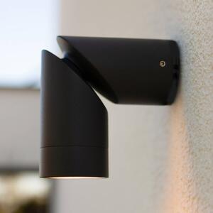 LUTEC Applique da esterni TUBON, dimmerabile, Alluminio / Grigio / Zincato, Alluminio, Moderno, Applique da esterni