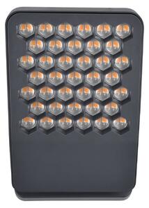 LUTEC Applique da esterni ATLANTIS, Alluminio / Grigio / Zincato, Alluminio, Moderno, Applique da esterni