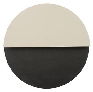 Applique a LED LUNA LED/7W/230V diametro 26 cm nero/beige