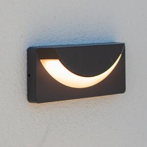 LUTEC Applique da esterni LUPS, Alluminio / Grigio / Zincato, Alluminio, Moderno, Applique da esterni