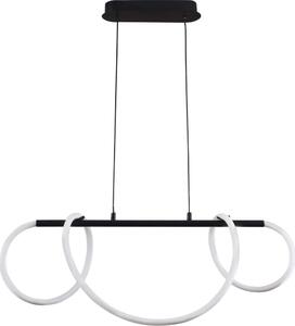 Lampadario LED a sospensione con filo EMMA LED/38W/230V nero