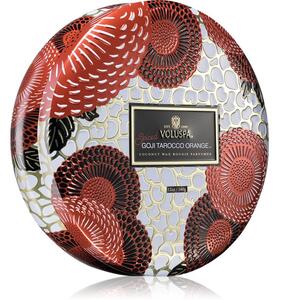 VOLUSPA Japonica Holiday Spiced Goji Tarocco Orange candela profumata in lattina 297 g