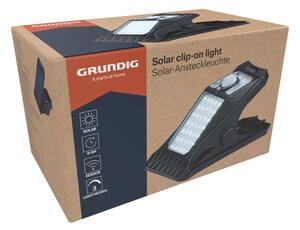 Grundig - Lampada solare LED con sensore CLIP-ON LED/9W/3,7V IP44