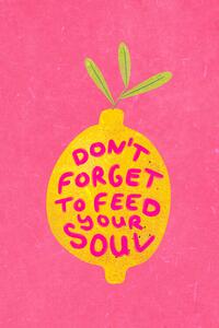 Illustrazione Soulfood Lemon, Raissa Oltmanns