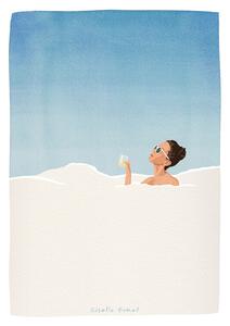 Illustrazione Bubblebath, Giselle Dekel