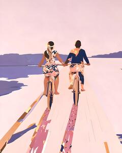 Illustrazione Cycling Joy Series 01, Uma Gokhale