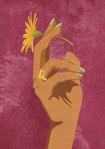 Illustrazione Smoking Flower, Raissa Oltmanns