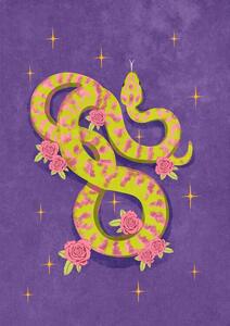 Illustrazione Snake, Raissa Oltmanns