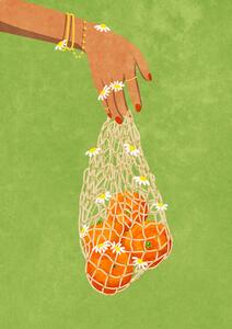 Illustrazione Fresh Oranges, Raissa Oltmanns