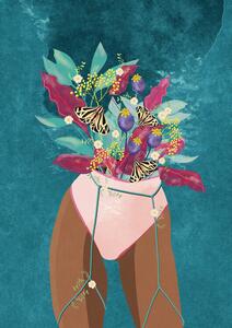 Illustrazione Feel florish, Raissa Oltmanns