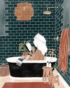 Illustrazione Bathroom Baby, Ivy Green Illustrations