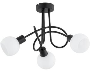 Lampadario a plafone ERYKA 3xE14/10W/230V nero