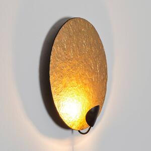 Holländer Applique a LED Traversa, oro lucido, Ø 35 cm