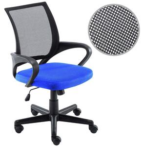Sedia da ufficio ergonomica con rivestimento in rete traspirante