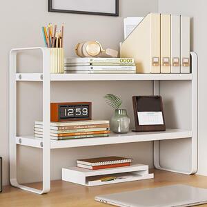 Omgoods - Organizer da scrivania in legno con 4 livelli, ideale per uffici