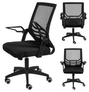 Sedia da scrivania ergonomica per giovani, con schienale imbottito