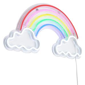 Lampada da parete al neon multicolore con LED - Rainbow